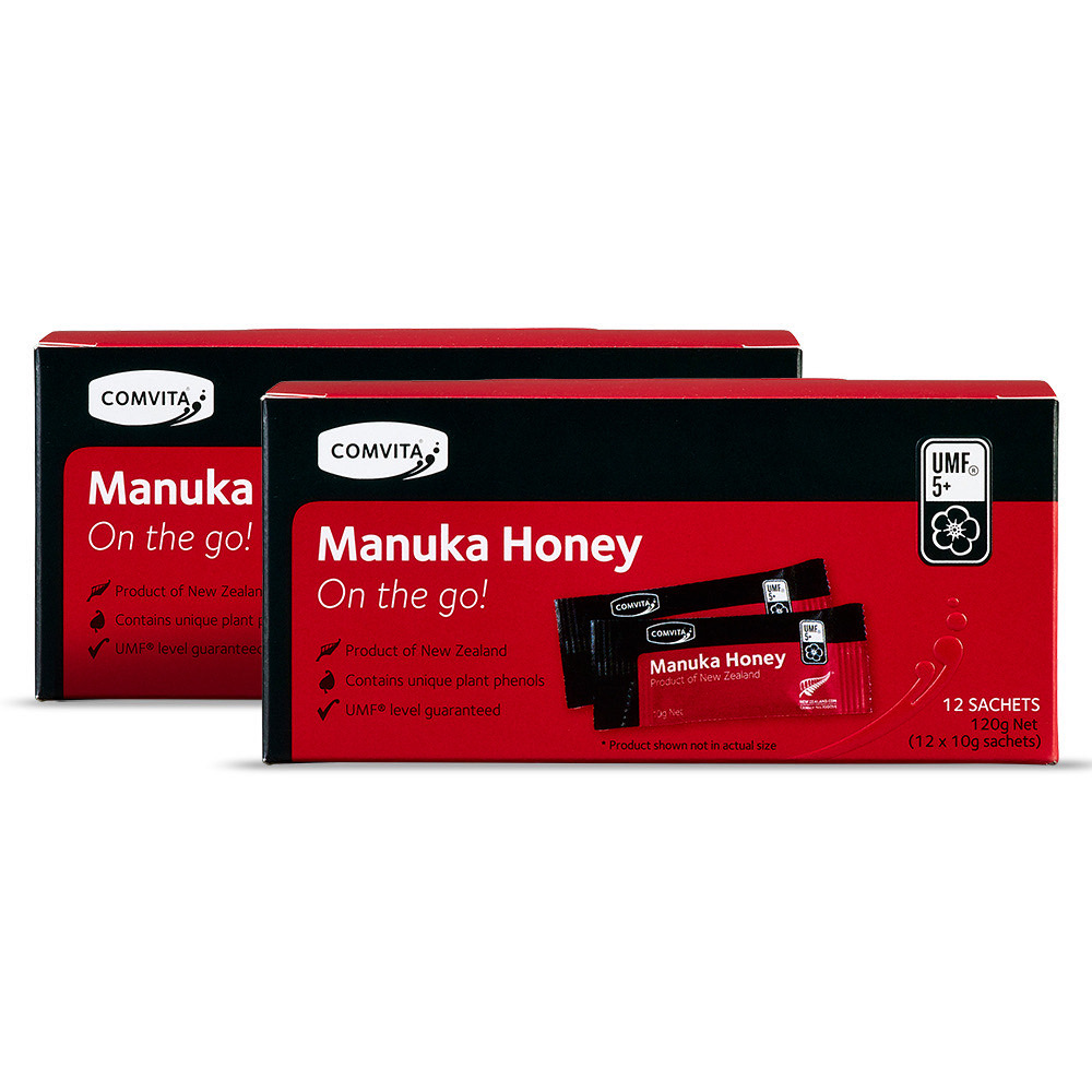 UMF™ 5+ Manuka Honey 12 sachets 2pack