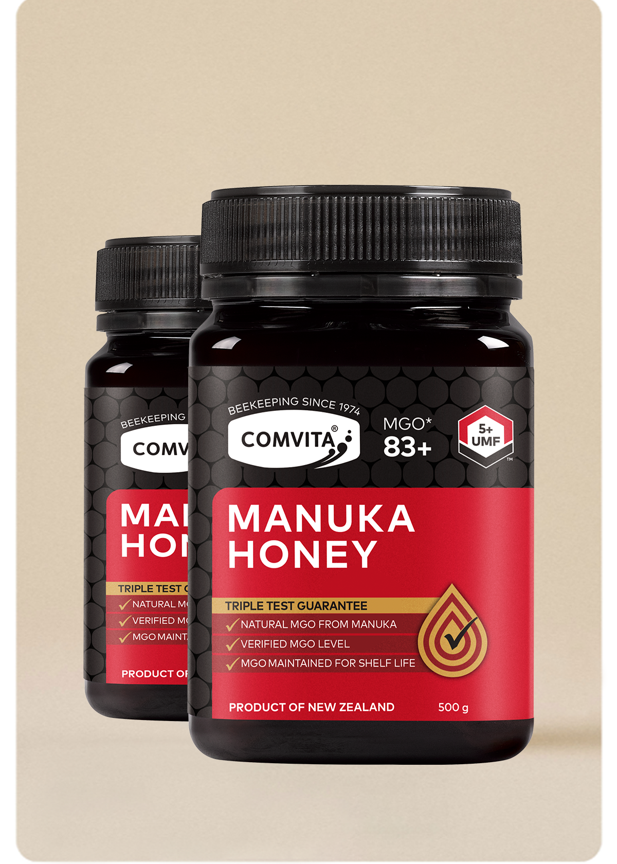 manuka 5+ 500g 2pack