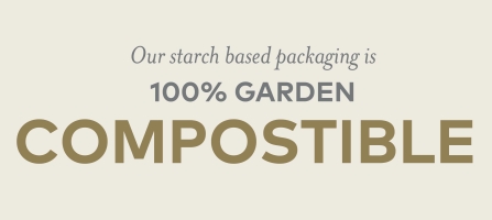 100% compostable