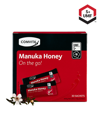 UMF™ 5+ Manuka Honey Sachets 30 Box front