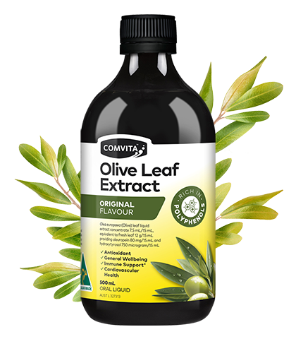 Olive Leaf Extract (Natural) 500ml bottle front