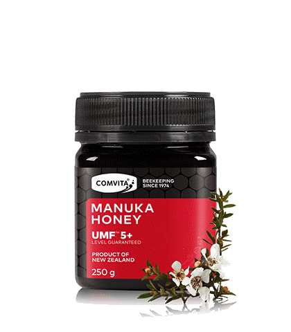 UMF™ 5+ Manuka Honey 250g jar front