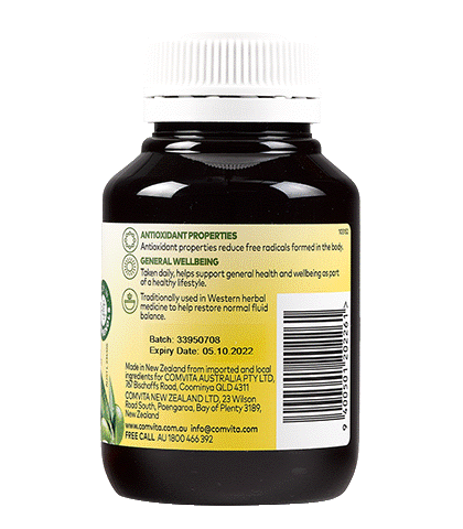 Immune Support High Strength Olive Leaf Extract Capsules bottle left
