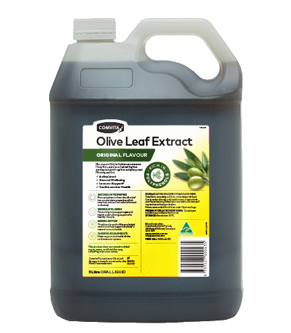 Original Flavour 5L - Fresh-Picked Olive Leaf Extract bottle front