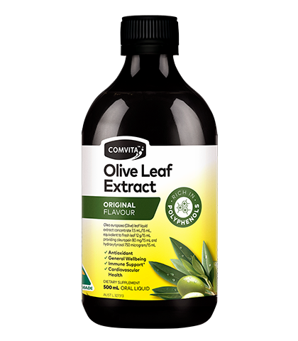 Olive Leaf Extract (Natural) 500ml bottle front