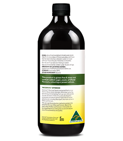 Olive Leaf Extract (Natural) 1L bottle right