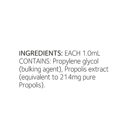 Propolis Extract Alcohol Free PFL30 ingredients