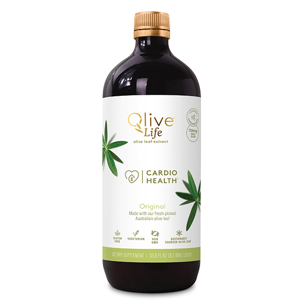 Olive Leaf Extract Cardio Health Liquid bottle 1ltr front