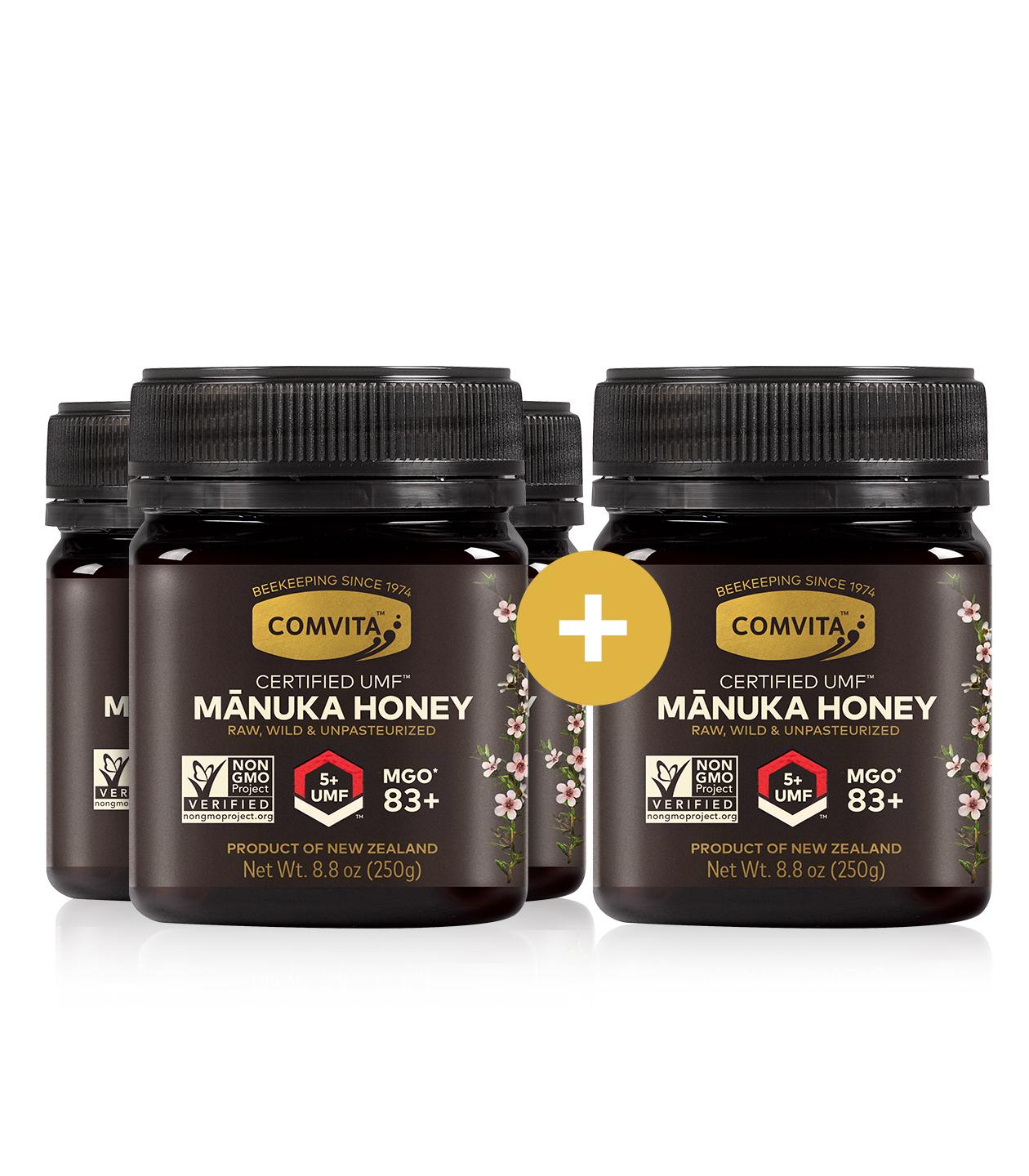 UMF™ 5+ Mānuka Honey 8.8 oz (3-Pack)
