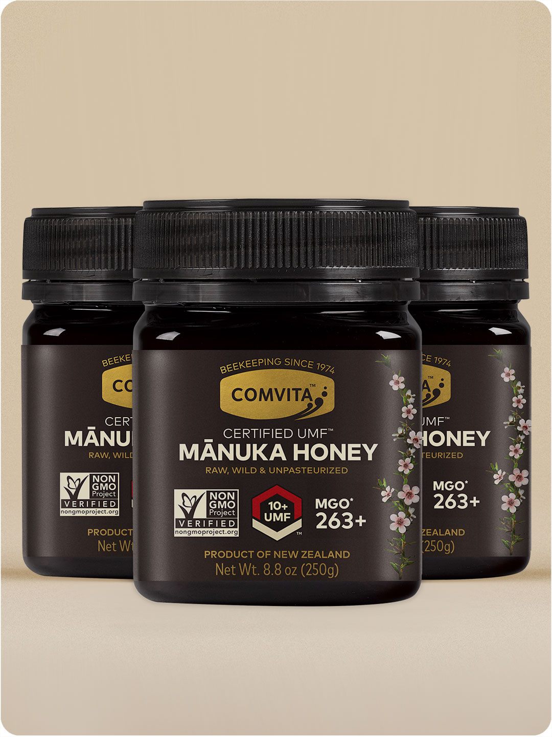 UMF™ 10+ Mānuka Honey 8.8 oz (3-Pack)