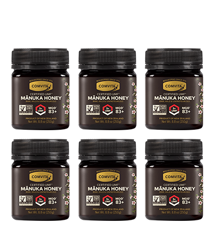 UMF™ 5+ Manuka Honey 8.8 oz (6-Pack)