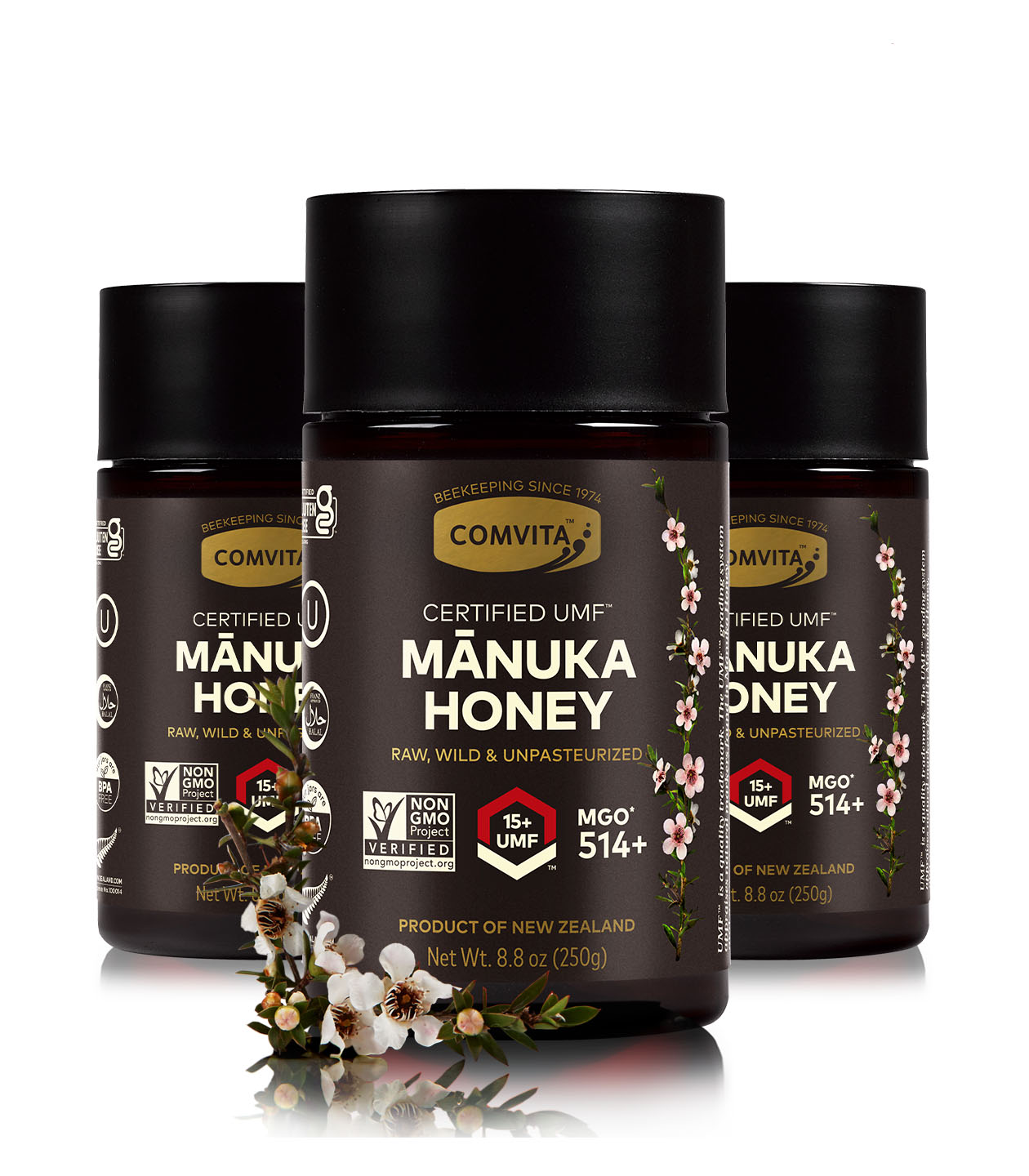 UMF™ 15+ Mānuka Honey 8.8 oz (3-Pack)