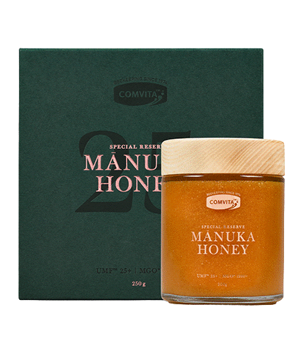Manuka Honey 25+ Box & Jar